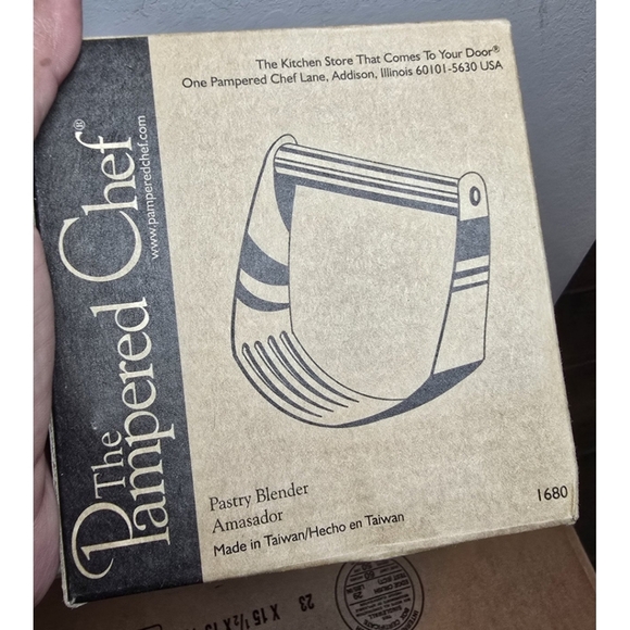 The Pampered Chef Pastry Blender 1680 New - Picture 3 of 3